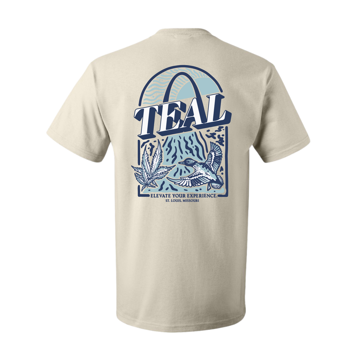 Fresh Natural Teal T-Shirt