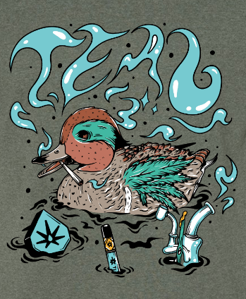Duckin' Green T-shirt