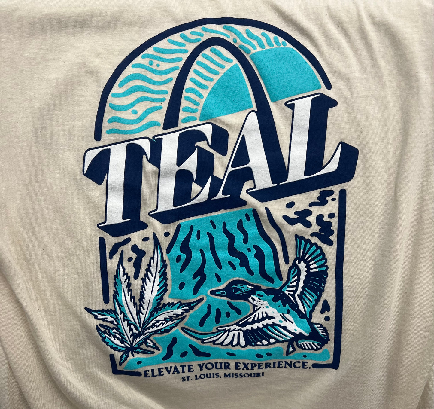 Fresh Natural Teal T-Shirt